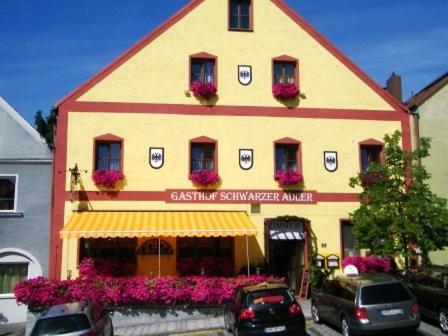 Hotel Pension Schwarzer Adler Набург Екстериор снимка